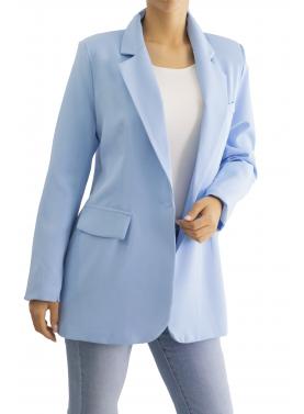 Blazer over con bottone "Lory"